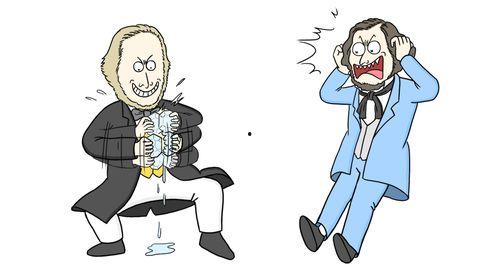 吃瓜群众讽刺漫画视频,讽刺现实，笑中带泪